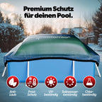 Poolkissen Rechteckig 4x2m | 420g/m²