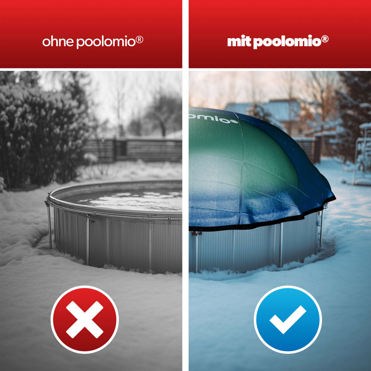 Poolkissen Rund | 420 g/m²
