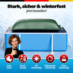 Poolkissen Rechteckig 4x2m | 420g/m²