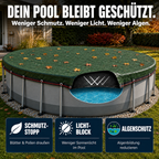 Poolabdeckung 2-in-1 Sommer & Winter