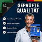 Poolabdeckung 2-in-1 Sommer & Winter